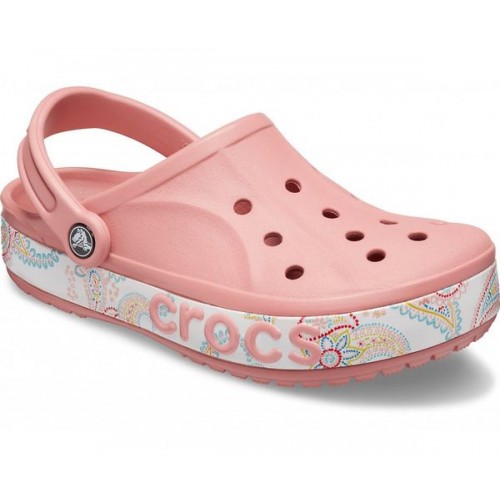 Розовые сабо CROCS Bayaband Bandana Print Clog