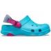 Детские  голубые сабо CROCS Kids' Classic All-Terrain Clog