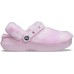 Розовые сабо CROCS Classic Fur Sure