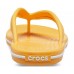 Женские  оранжевые шлепанцы CROCS Women's Crocband™ Flip