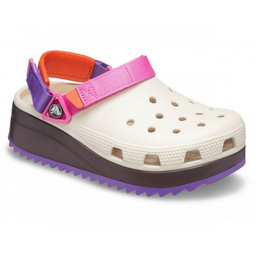 Серые сабо CROCS Classic Hiker Clog