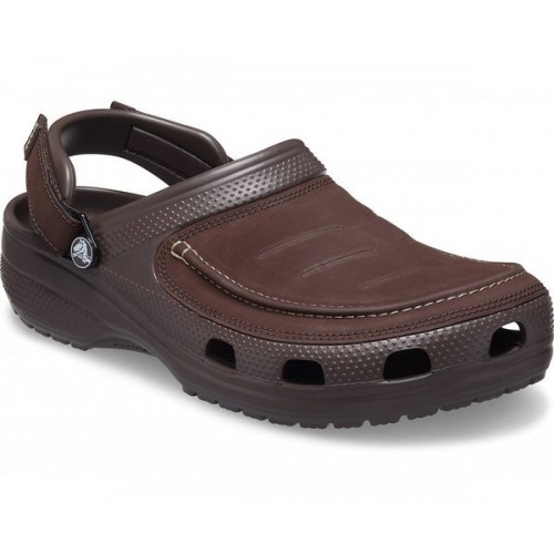 Мужские  темно-коричневые сабо CROCS Men's Yukon Vista II Clog