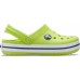 Детские  салатовые сабо CROCS Crocband™ clog (Kids)